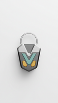 Smart keychain with performance display