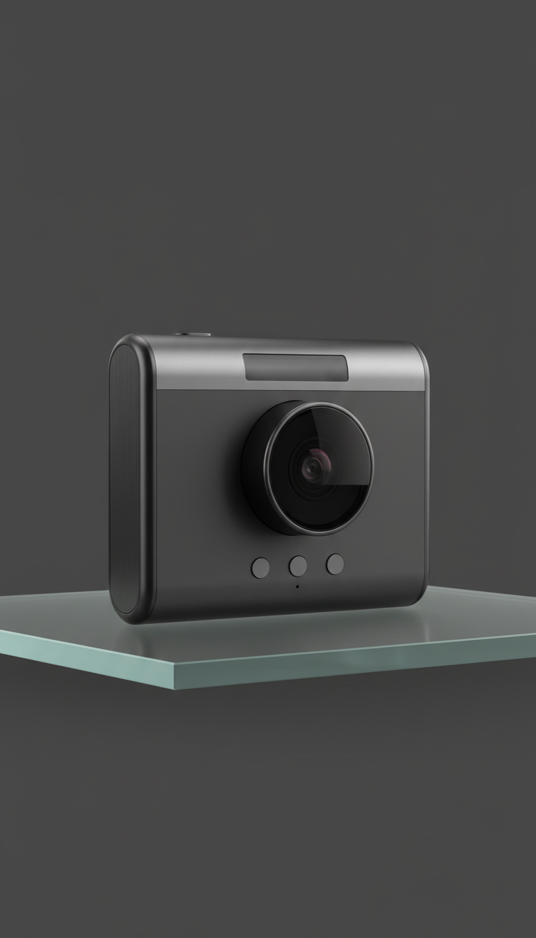 Tempered glass dash camera