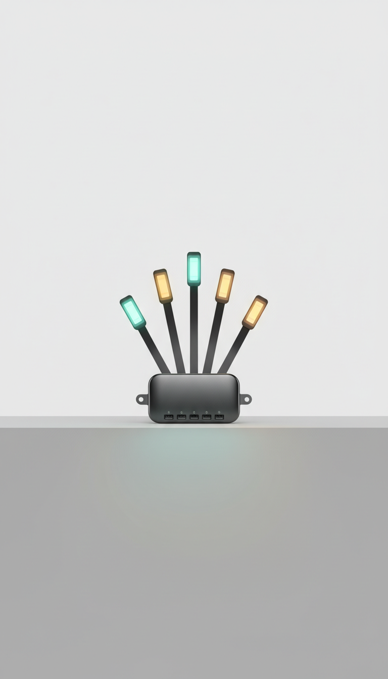 LED interior lighting kit with dynamic modes